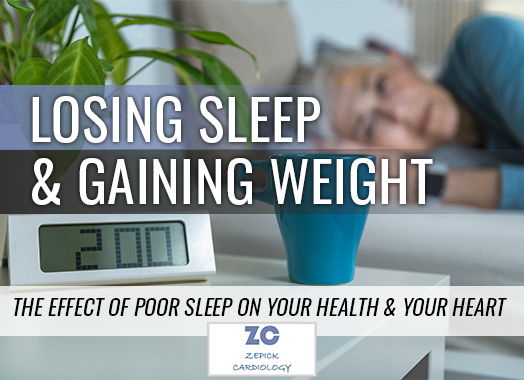 losing sleep and gaining weight - the effect of poor sleep on your health and heart